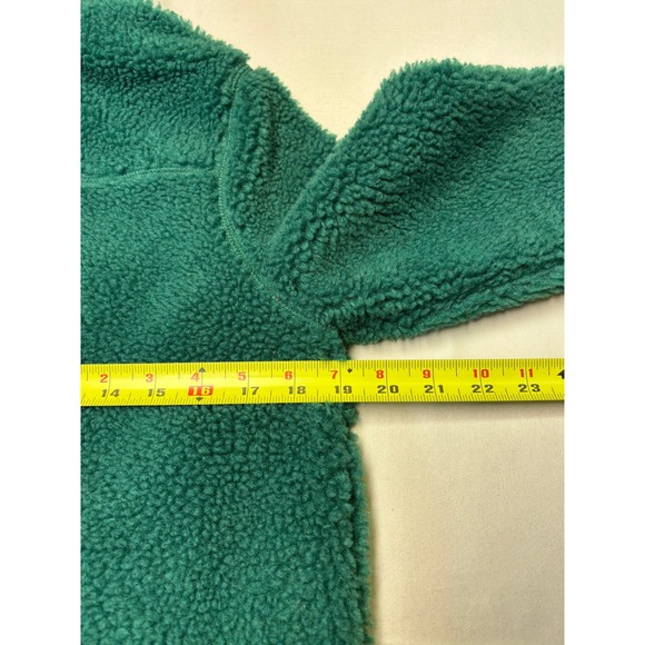 NWT LL Bean Sherpa Fleece Jacket Emerald Spruce Green 516759 Womens XS PET - Picture 8 of 9
